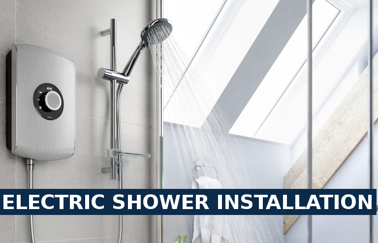 Electric shower installation Epsom